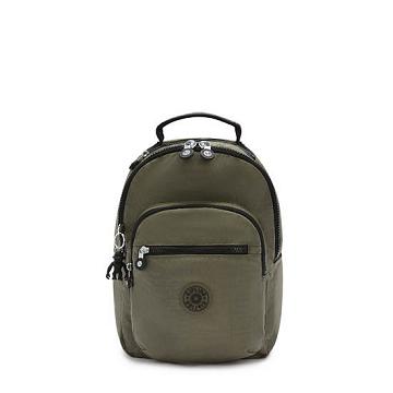 Kipling Seoul Small Tablet Rugzak Groen | BE 1866RV